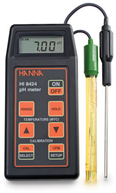 HI 8424 портативный рН-метр/ОВП-метр/термометр (pH/ORP/T)