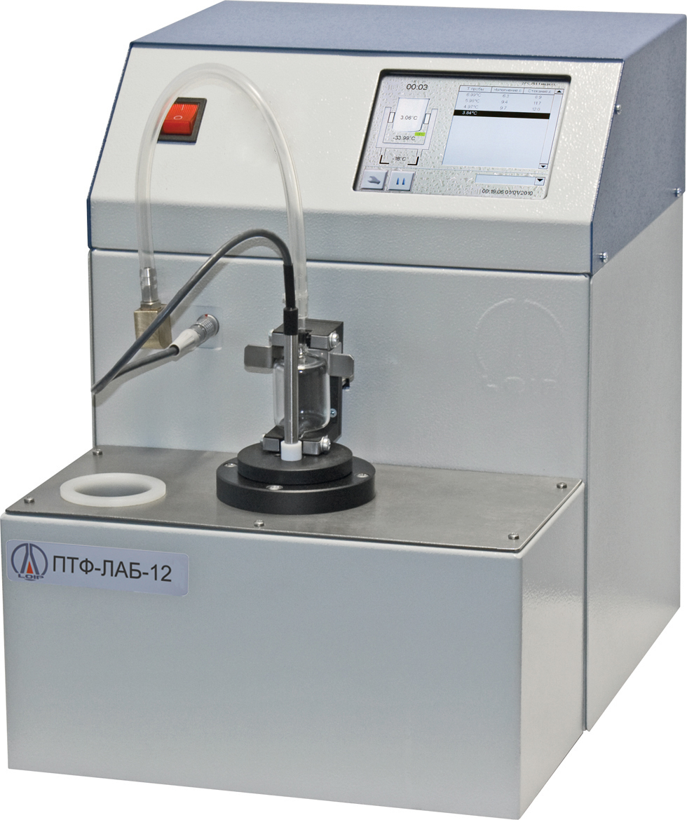 ПТФ-ЛАБ-12 Автоматический аппарат для определения предельной температуры фильтруемости на холодном фильтре с интегрированной системой охлаждения
